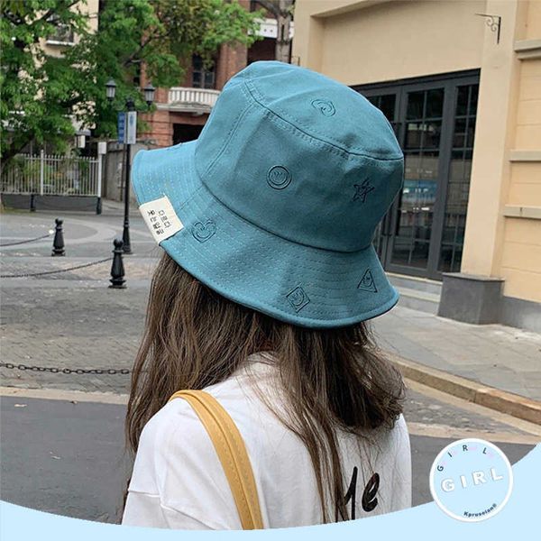 wide brim hats japanese kawaii smile face bucket hat wide brim for women teenager girls student casual cute sun protection fisherman hat t12, Blue;gray
wide brim hats japanese kawaii smile face bucket hat wide brim for women teenager girls student casual cute sun protection fisherman hat t12, Blue;gray