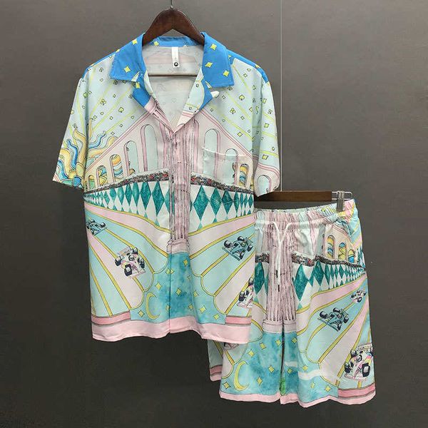 men's casual shirts 2023 hip hop casual beach holiday short sleeve suit haiian shirt streetwear pattern shirts streetwear men tracksuit, White;black
men's casual shirts 2023 hip hop casual beach holiday short sleeve suit haiian shirt streetwear pattern shirts streetwear men tracksuit, White;black