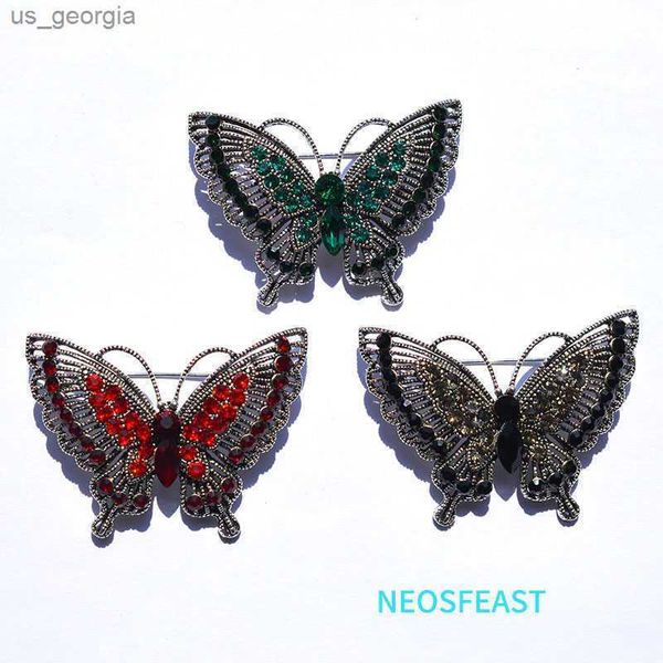 pins brooches vintage jewelry rhinestone butterfly brooches for women green color crystal breast pin elegant corsage ladies gifts ornaments, Gray
pins brooches vintage jewelry rhinestone butterfly brooches for women green color crystal breast pin elegant corsage ladies gifts ornaments, Gray