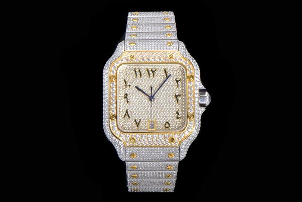high-end watches, zircon, moissanite watches, swiss movement, waterproof 50m, handmade and customizable styles.g1, Slivery;black
high-end watches, zircon, moissanite watches, swiss movement, waterproof 50m, handmade and customizable styles.g1, Slivery;black