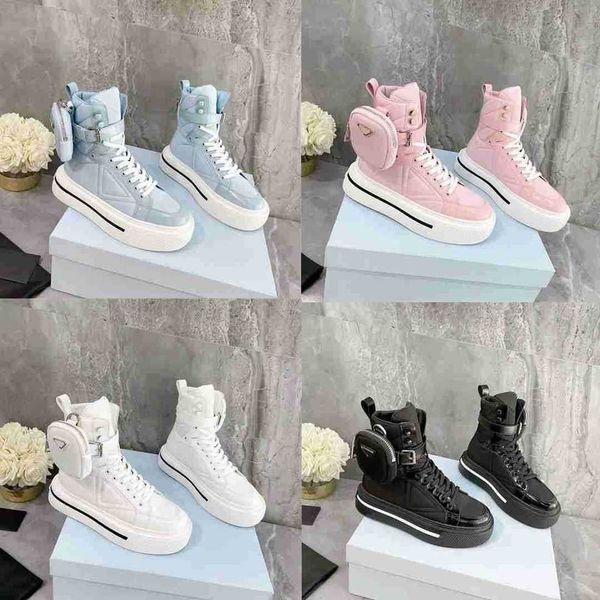 designers new high casual shoes fashion buckle with bag pure color thick soled height increasing women leisure platform sneakers boots ankle, Black
designers new high casual shoes fashion buckle with bag pure color thick soled height increasing women leisure platform sneakers boots ankle, Black