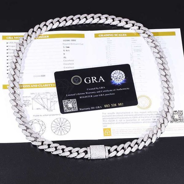factory price hip hop jewelry 12mm 19mm wide 2rows 925 silver pass diamond tester moissanite diamond necklace cuban link chain
factory price hip hop jewelry 12mm 19mm wide 2rows 925 silver pass diamond tester moissanite diamond necklace cuban link chain