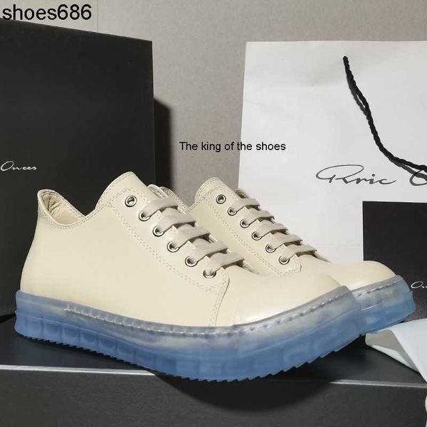 rick ro spring new low owens men's shoes blue leather style casual transparent bottom lace beige shallow mouth sneakers shoes
rick ro spring new low owens men's shoes blue leather style casual transparent bottom lace beige shallow mouth sneakers shoes