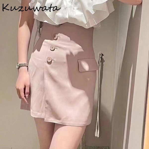 skirts kuzuwata summer mujer faldas japanese high waist slim jupes irregular button solid color skirt patchwork culottes 230504, Black
skirts kuzuwata summer mujer faldas japanese high waist slim jupes irregular button solid color skirt patchwork culottes 230504, Black