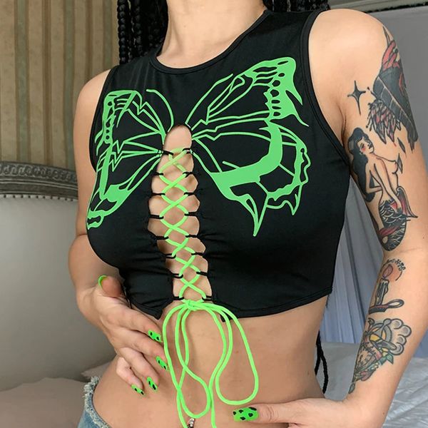 camisoles tanks xingqing butterfly crop women aesthetic fairy grunge tie up bandage y2k clothes 2000s e girl vest t shirt streetwear 230503, Black;white
camisoles tanks xingqing butterfly crop women aesthetic fairy grunge tie up bandage y2k clothes 2000s e girl vest t shirt streetwear 230503, Black;white