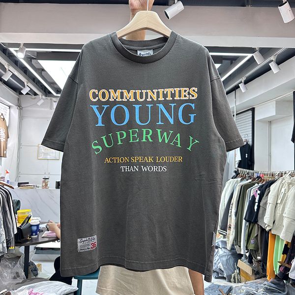 tees t-shirts mens oversized shirt us size suprior letter printed ripped tshirts real pics vintage tee 23fw, Black;brown
tees t-shirts mens oversized shirt us size suprior letter printed ripped tshirts real pics vintage tee 23fw, Black;brown