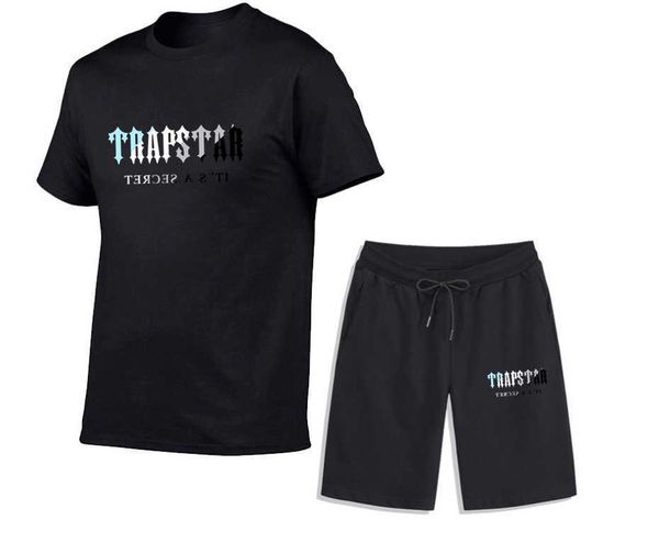 new trendy brand trapstar letter printed casual sportswear t-shirt set for men and women t-shirts, Black;white
new trendy brand trapstar letter printed casual sportswear t-shirt set for men and women t-shirts, Black;white