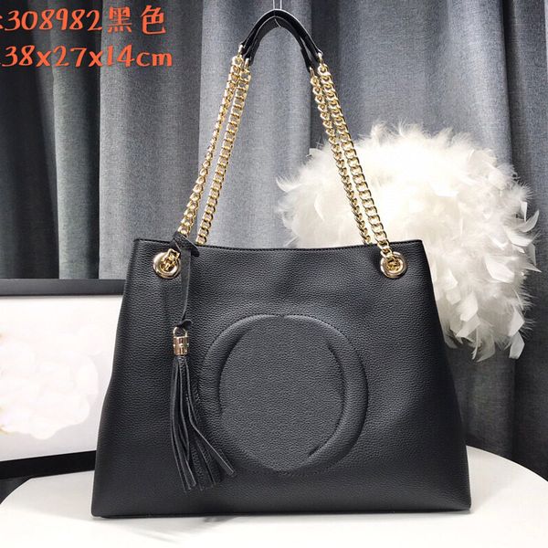 totes bag chain shoulder bags women handbag fashion interlocking letter cowhide genuine leather tassel pendant large capacity shopping bags
totes bag chain shoulder bags women handbag fashion interlocking letter cowhide genuine leather tassel pendant large capacity shopping bags