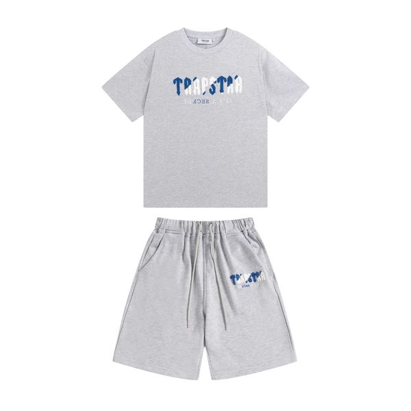 american fashion brand set trapstar letter blue white towel embroidery summer pure cotton student casual short sleeve shorts, Black;white
american fashion brand set trapstar letter blue white towel embroidery summer pure cotton student casual short sleeve shorts, Black;white