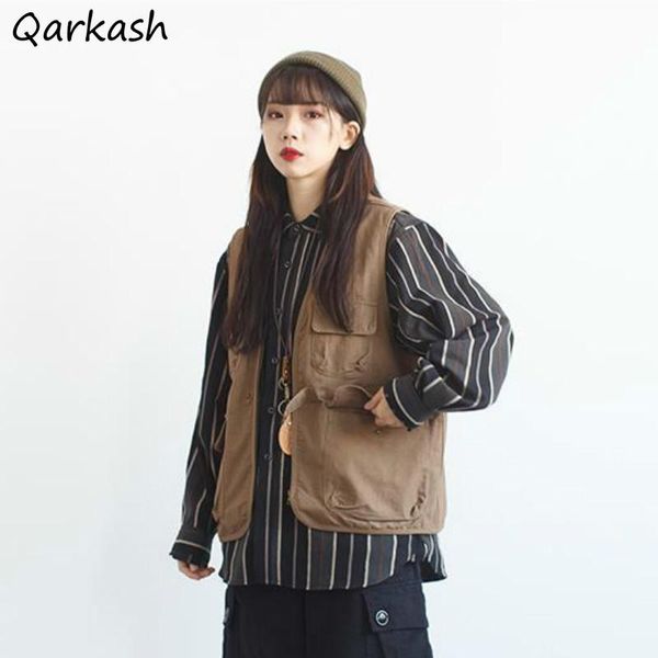 vests 2 colors vests women chic japanese style retro bf couple cargo leisure summer teens crop trendy allmatch new harajuku, Black;white
vests 2 colors vests women chic japanese style retro bf couple cargo leisure summer teens crop trendy allmatch new harajuku, Black;white