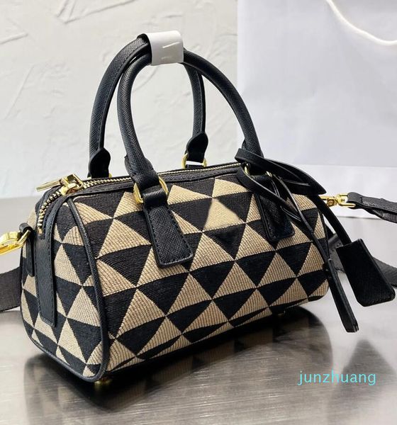 pra da bag embroidered fabric symbole jacquard handle bag women men saffiano handles handbag metal hardware 46 closure tote with feet should
pra da bag embroidered fabric symbole jacquard handle bag women men saffiano handles handbag metal hardware 46 closure tote with feet should