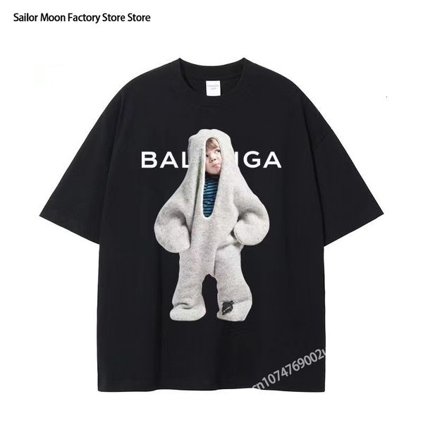 men's t-shirts summer 100% cotton high-quality fashion brand printed men's t-shirt street casual women's short-sleeved y2k 23, White;black
men's t-shirts summer 100% cotton high-quality fashion brand printed men's t-shirt street casual women's short-sleeved y2k 23, White;black