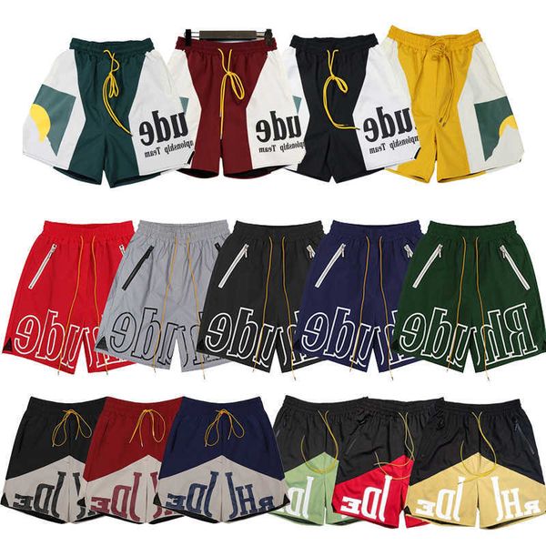 summer designer shorts rhude men's fashion beach pants men street wear red blue black purple pants mens loose short size s-xl
summer designer shorts rhude men's fashion beach pants men street wear red blue black purple pants mens loose short size s-xl