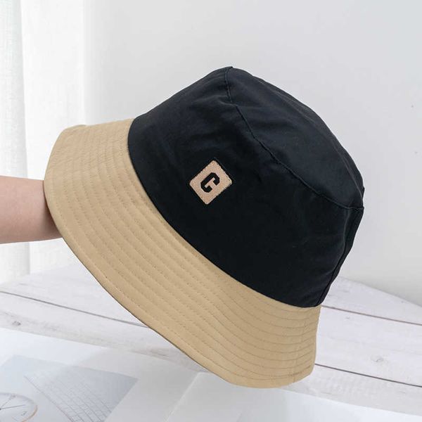 wide brim hats 2023 contrast color spring summer simple bucket hat trendy c letter embroidered fisherman hat travel sunproof sun hat for wom, Blue;gray
wide brim hats 2023 contrast color spring summer simple bucket hat trendy c letter embroidered fisherman hat travel sunproof sun hat for wom, Blue;gray