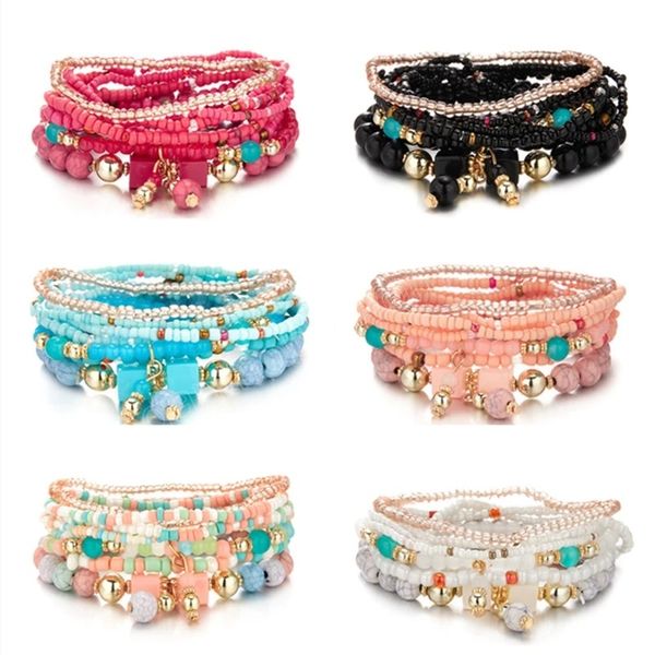 ethnic bohemian tassel beach charm bracelets for women boho multilayer beads crystal beaded bracelet set jewelry accessories, Golden;silver
ethnic bohemian tassel beach charm bracelets for women boho multilayer beads crystal beaded bracelet set jewelry accessories, Golden;silver