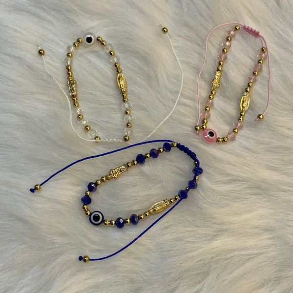 chain 12pieces religious mary and st.jude bracelet with crystal can be used for prayer and gift in a variety of colors, Black
chain 12pieces religious mary and st.jude bracelet with crystal can be used for prayer and gift in a variety of colors, Black