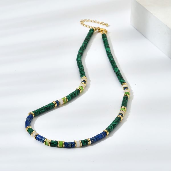 chokers zmzy fashion beaded choker necklace for women boho stone necklaces handmade party chain jewelry gift neck accessory 230503, Golden;silver
chokers zmzy fashion beaded choker necklace for women boho stone necklaces handmade party chain jewelry gift neck accessory 230503, Golden;silver