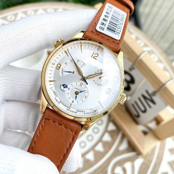 classical high-class formal wear wrist watches jl the second time zone display panel master amazing superb, Slivery;brown
classical high-class formal wear wrist watches jl the second time zone display panel master amazing superb, Slivery;brown