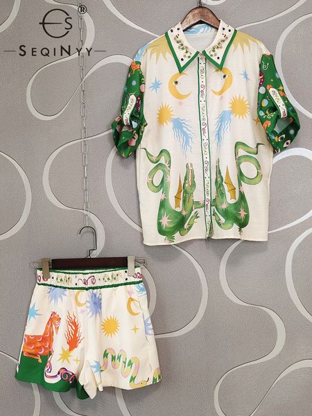 womens two piece pants seqinyy holiday set summer spring fashion design women runway high street shirt shorts vintage cartoon print casual 2, White
womens two piece pants seqinyy holiday set summer spring fashion design women runway high street shirt shorts vintage cartoon print casual 2, White