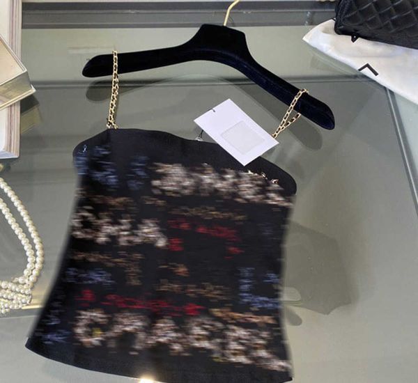 women's t-shirt populardesigner runway summer 2022 fashion chain tanks ladies elegant letter women sleeveless casual tank qirh, White
women's t-shirt populardesigner runway summer 2022 fashion chain tanks ladies elegant letter women sleeveless casual tank qirh, White