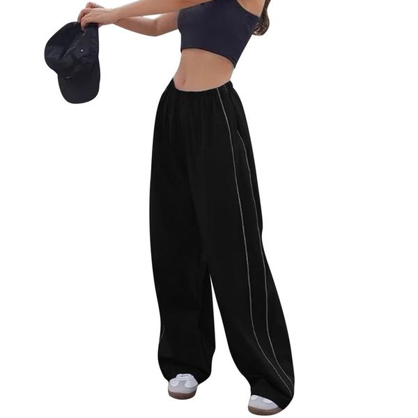 women s shorts y2k women drawstring jogger pants streetwear korean harajuku parachute men sports sweatpants wide leg trousers clothes 230503, White;black
women s shorts y2k women drawstring jogger pants streetwear korean harajuku parachute men sports sweatpants wide leg trousers clothes 230503, White;black