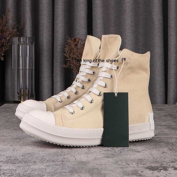 2023 casual sports shoesrick men's casual canvas shoes high heel patch ro owens women's sneakers
2023 casual sports shoesrick men's casual canvas shoes high heel patch ro owens women's sneakers