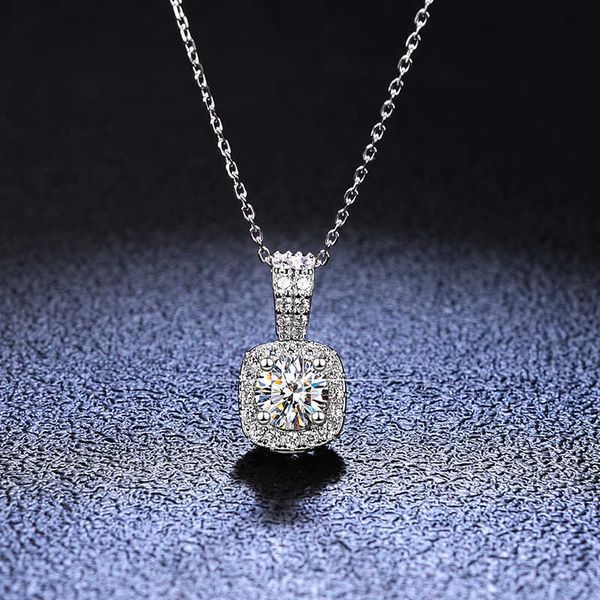 link, chain fine jewelry necklaces 925 sterling silver moissanite necklace female wild ins collarbone pendant, Black
link, chain fine jewelry necklaces 925 sterling silver moissanite necklace female wild ins collarbone pendant, Black