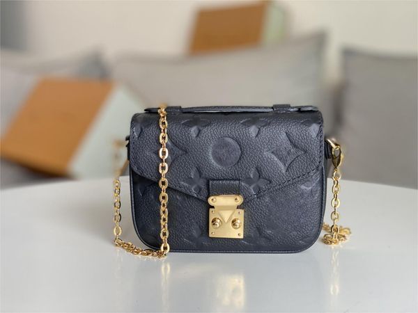 5a micro metis chain shoulder bag designer embossed womens mini handbag iconic clasp flap messenger bag wallet
5a micro metis chain shoulder bag designer embossed womens mini handbag iconic clasp flap messenger bag wallet