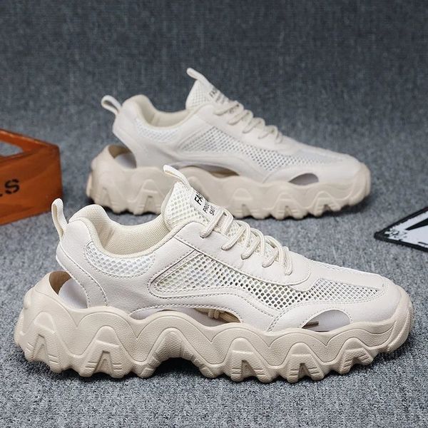 sandals 3944 mens mesh summer male shoes waterproof platform outdoor breathable casual hook loop sneakers footwear h30 230503, Black
sandals 3944 mens mesh summer male shoes waterproof platform outdoor breathable casual hook loop sneakers footwear h30 230503, Black