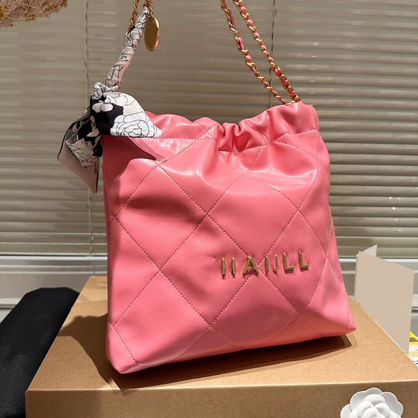 womens calfskin pink 22 shopping quilted bags with scarf coin charm wallet pouch gold metal hardware matelasse chain crossbody sholder handb
womens calfskin pink 22 shopping quilted bags with scarf coin charm wallet pouch gold metal hardware matelasse chain crossbody sholder handb
