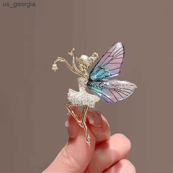 pins brooches butterfly fairy brooch female high-end dancing girl coat brooch fashion creative clothing pin, Gray
pins brooches butterfly fairy brooch female high-end dancing girl coat brooch fashion creative clothing pin, Gray