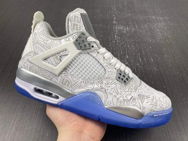authentic basketball shoes 4 4s laser white chrome metallic silver designer sports sneakers shoes ship with box
authentic basketball shoes 4 4s laser white chrome metallic silver designer sports sneakers shoes ship with box