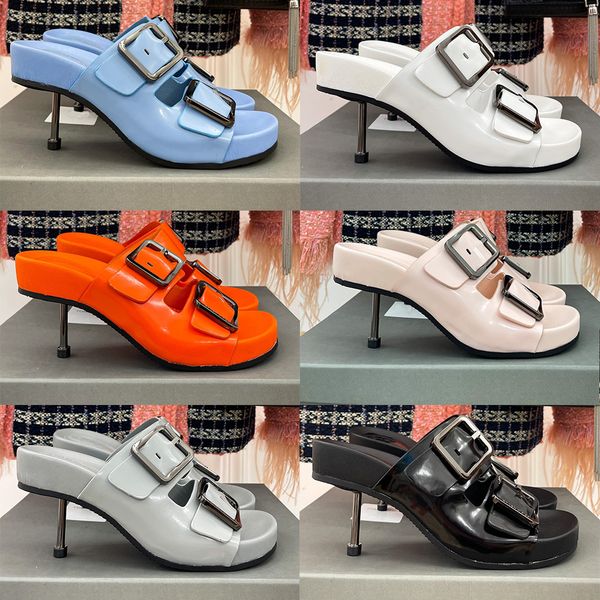 paris 23ss genuine leather high heels slippers mallorca leisure shoes pumps black sandals summer lady slides with box
paris 23ss genuine leather high heels slippers mallorca leisure shoes pumps black sandals summer lady slides with box