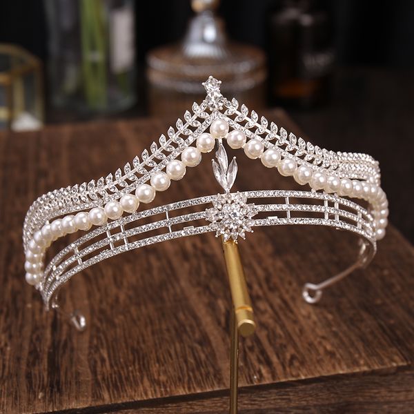 silver color crystal pearl crown and tiaras for women bride wedding hair accessories bridal hair jewelry crown hair ornaments ts-0225-a
silver color crystal pearl crown and tiaras for women bride wedding hair accessories bridal hair jewelry crown hair ornaments ts-0225-a
