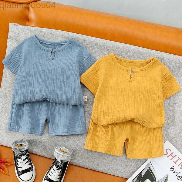 clothing sets baby kids girls clothes short sets summer toddler boy cotton t-shirt+shorts linen children clothing outfits suits for aa230504, White
clothing sets baby kids girls clothes short sets summer toddler boy cotton t-shirt+shorts linen children clothing outfits suits for aa230504, White