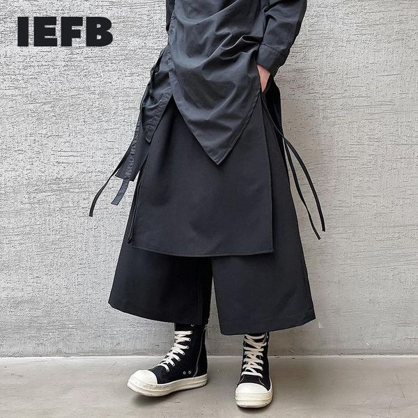 pants iefb men's causal pants irregular personality bandage loose wide leg ankle length pants causal japanese style trousers 9y6697, Black
pants iefb men's causal pants irregular personality bandage loose wide leg ankle length pants causal japanese style trousers 9y6697, Black