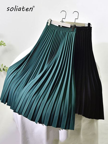 skirts women a-line spring pleated skirt elegant high waist long skirt femme elegant faldas jupe saia women white skirts c-092 230504, Black
skirts women a-line spring pleated skirt elegant high waist long skirt femme elegant faldas jupe saia women white skirts c-092 230504, Black
