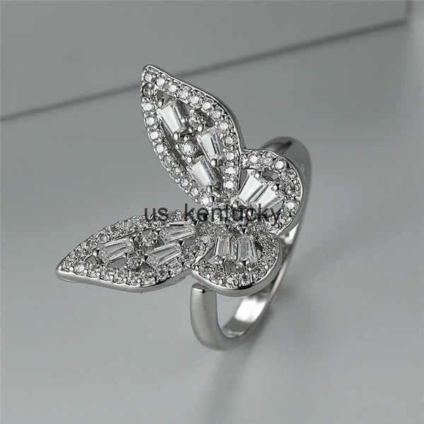 band rings vintage gold silver color ring shining crystal animal adjustable ring dainty butterfly white zircon opening rings for women gift
band rings vintage gold silver color ring shining crystal animal adjustable ring dainty butterfly white zircon opening rings for women gift
