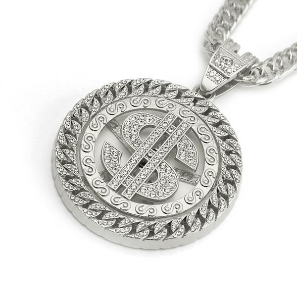 amazon's selling hiphop, domineering and trendy man, exaggerates european and american hip-hop with diamond inlaid us dollar pendant ne, Silver
amazon's selling hiphop, domineering and trendy man, exaggerates european and american hip-hop with diamond inlaid us dollar pendant ne, Silver
