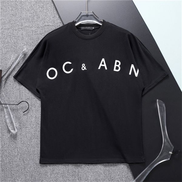men's t-shirt short sleeve trend designer sports casual women's t-shirt summer pure cotton casual letter short sleeve clothing #02, White;black
men's t-shirt short sleeve trend designer sports casual women's t-shirt summer pure cotton casual letter short sleeve clothing #02, White;black