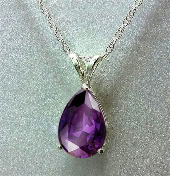 gorgeous 925 silver plated teardrop zircon pendant necklace - perfect for weddings & proposals
gorgeous 925 silver plated teardrop zircon pendant necklace - perfect for weddings & proposals