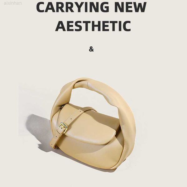 steamed rolls new genuine leather women's fashion simple high grade small design one shoulder crossbody cloud bag
steamed rolls new genuine leather women's fashion simple high grade small design one shoulder crossbody cloud bag