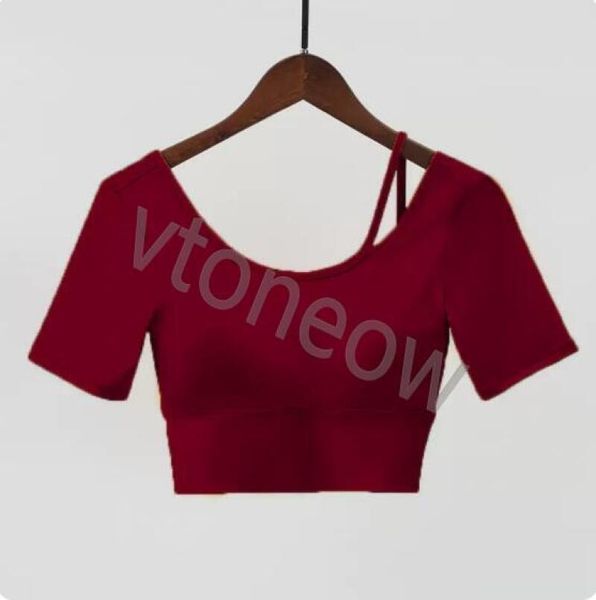 lu backless yoga tank for women sleeveless sports t shirt workout fitness bra quick dry athletic running vest lady
lu backless yoga tank for women sleeveless sports t shirt workout fitness bra quick dry athletic running vest lady