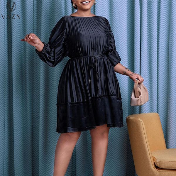 party dresses vazn 2023 pure color mini short women fashion high street style long sleeve round neck african 230428, White;black
party dresses vazn 2023 pure color mini short women fashion high street style long sleeve round neck african 230428, White;black