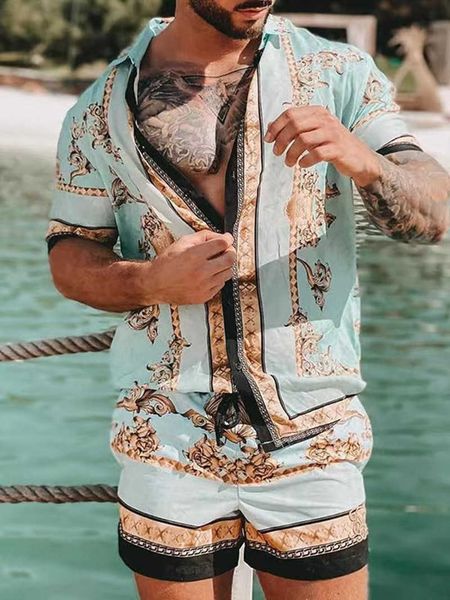 men's casual shirts new men's printed haiian suit 2023 summer short sleeve button up shirt beach shorts street casual men's s, White;black
men's casual shirts new men's printed haiian suit 2023 summer short sleeve button up shirt beach shorts street casual men's s, White;black