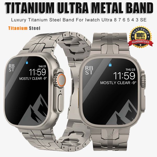 titanium band metal strap for iwatch band 49mm link bracelet for iwatch series 8 7 45mm 41mm 6 5 4 se 40mm 44mm 42mm
titanium band metal strap for iwatch band 49mm link bracelet for iwatch series 8 7 45mm 41mm 6 5 4 se 40mm 44mm 42mm