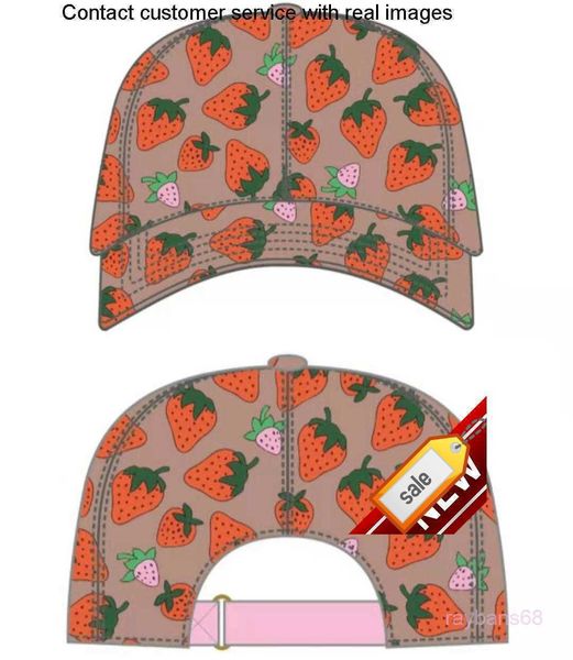

Quality 888823ss Strawberry Baseball Caps Man's Cotton Cactus Classic Letter Ball Summer Women Sun Hats Outdoor Adjustable Snapback Cap44222, Bucket hat