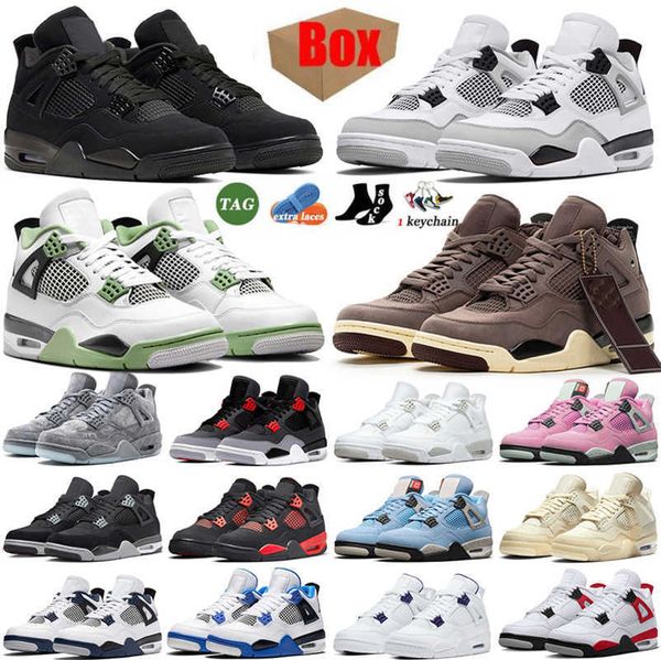 box with 4s basketball shoes women men jordens 4 seafoam military black cat offs white oreo fire red thunder sail university blue infraredey
box with 4s basketball shoes women men jordens 4 seafoam military black cat offs white oreo fire red thunder sail university blue infraredey