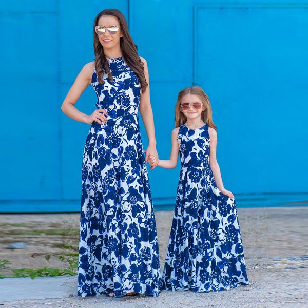 family matching outfits zafille fashionable long dress for mother daughter clothes sleeveless mommy and me dresses 230504, Blue
family matching outfits zafille fashionable long dress for mother daughter clothes sleeveless mommy and me dresses 230504, Blue