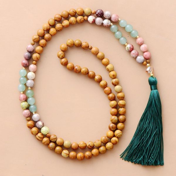 chokers 108 beads mala 8mm natural stones long tassel necklace women lariat yoga bohemian meditation dropship 230503, Golden;silver
chokers 108 beads mala 8mm natural stones long tassel necklace women lariat yoga bohemian meditation dropship 230503, Golden;silver